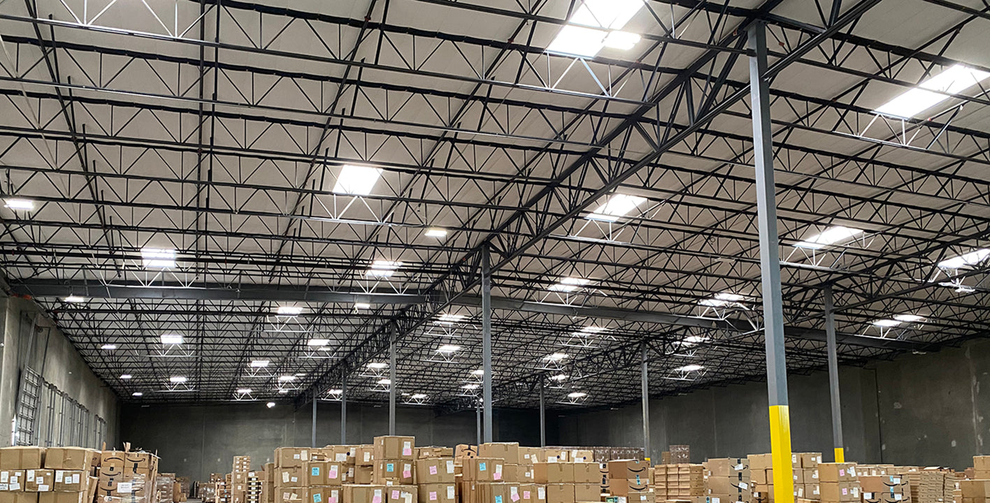 Retrofitting Industrial Warehouse With LED Linear Bay Lights