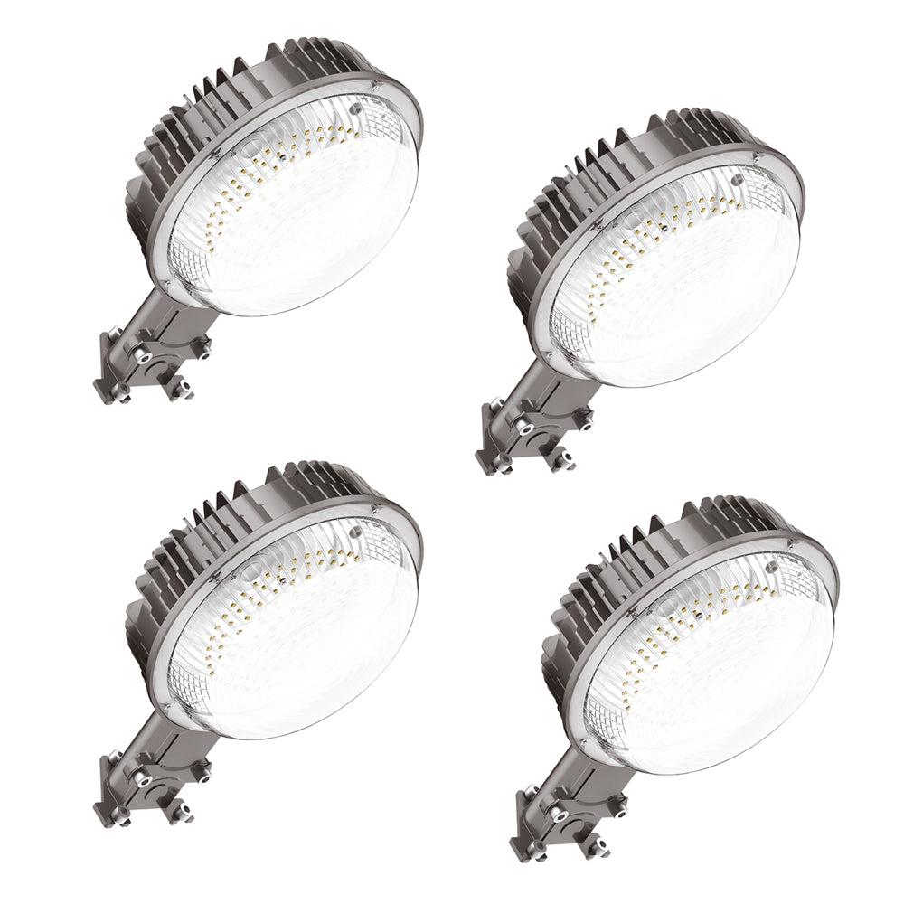 LED Barn Light with Integrated Photocell 120-277Vac 100W 5000K 14000LM 4PK