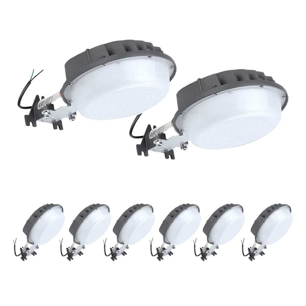 LED Barn Light with Integrated Photocell 120-277Vac 35W 5000K 4900LM 8PK