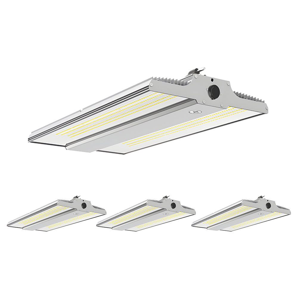 Haloitte Lighting 2FT LED Linear High Bay Light 120-277Vac 300W (1000W MH Equivalent) 5000K 0-10V Dim 45000LM 4PK (Wire)